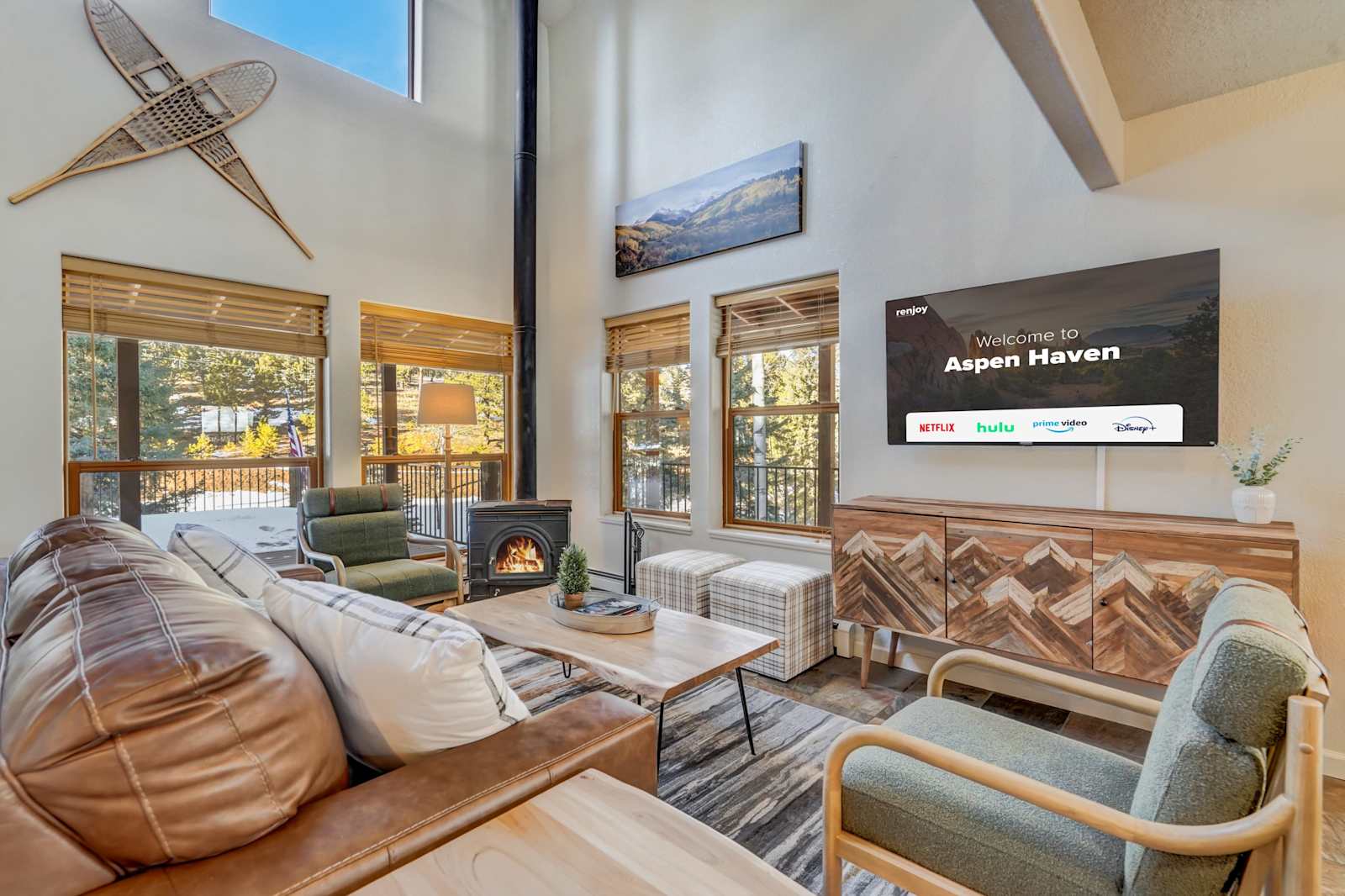 The Divide area Renjoy manages short-term rentals in